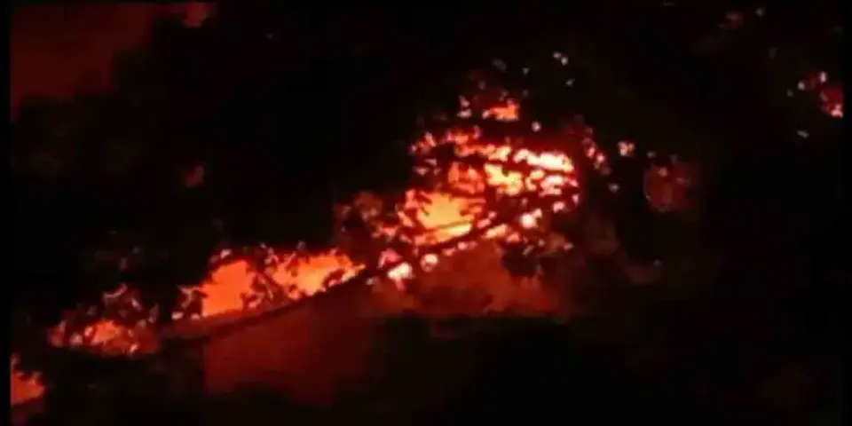 Massive fire breaks out at closed cinema hall; 2 injured