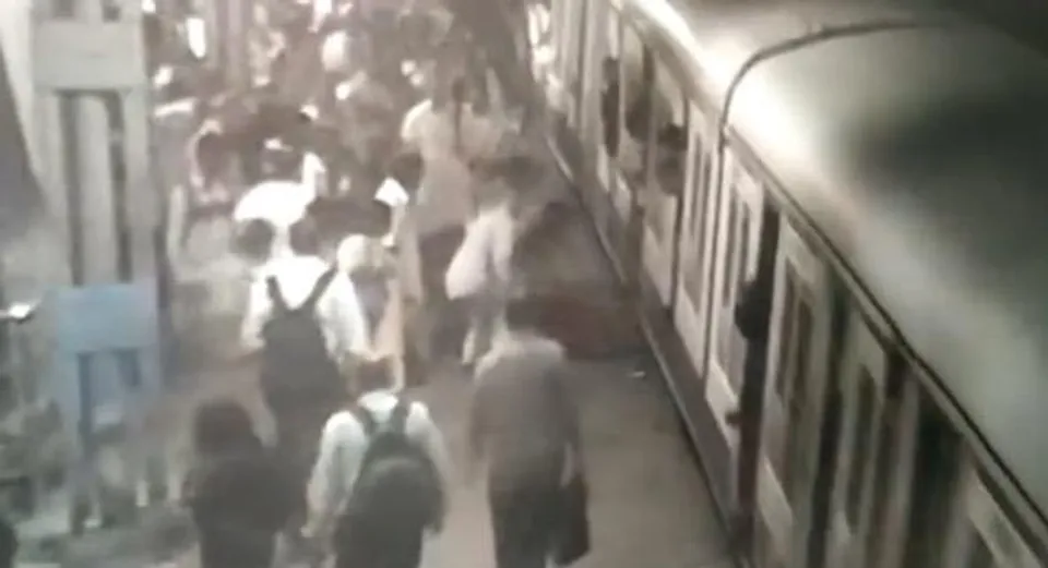 RPF saved  passenger again