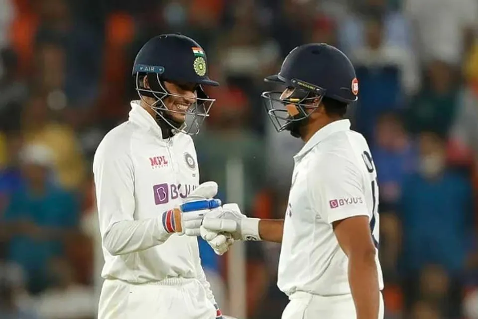 Rohit-Shubman out in the power play