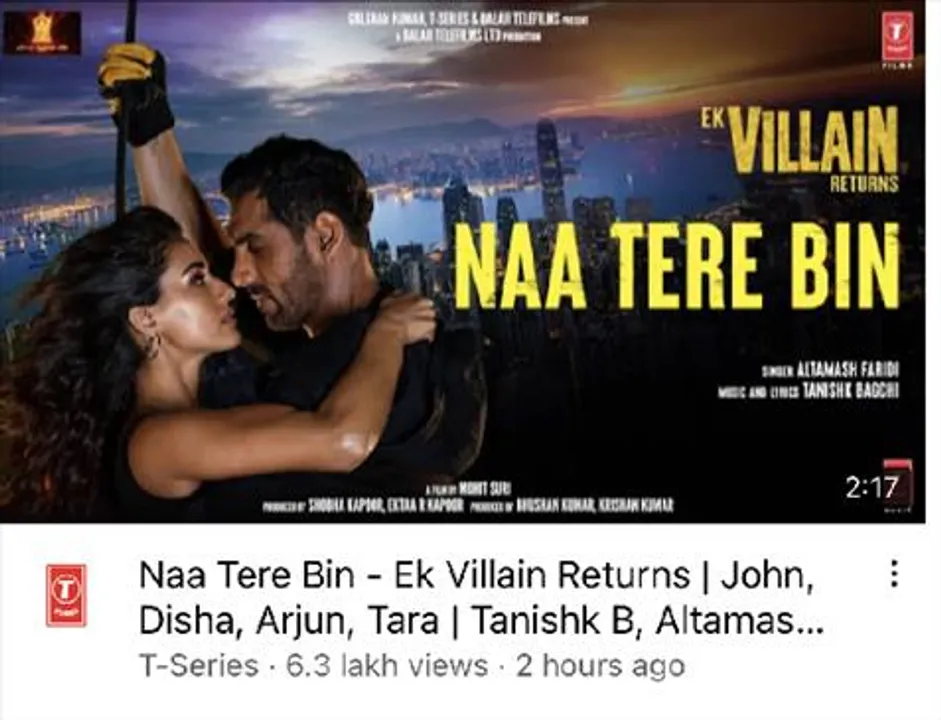 ‘Naa Tere Bin’ is out now