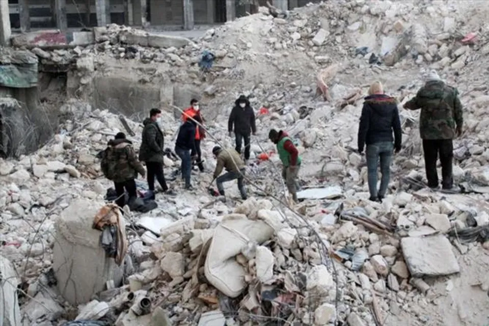 Death toll rises to 1,930 in northeast Syria