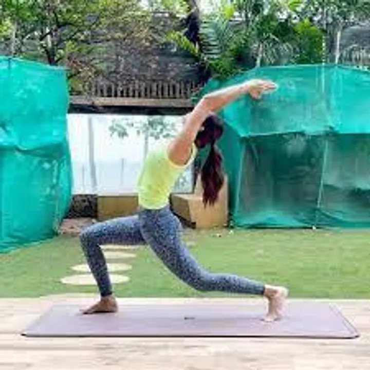 ​Shilpa Shetty does Virabhadrasana, Malasana in yoga video: Be your own warrior