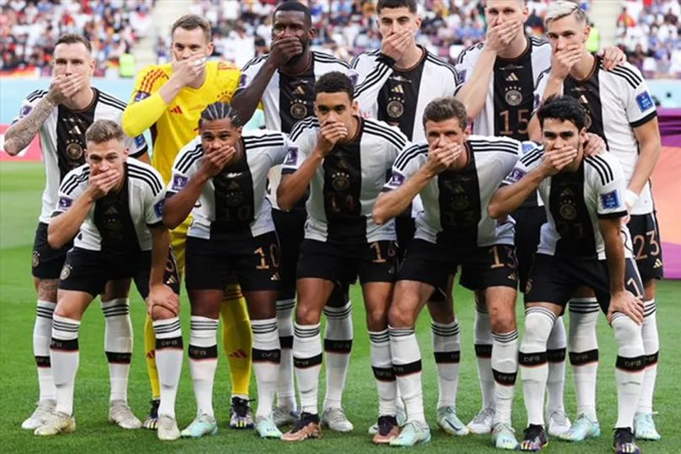 Germany protests against ban on 'OneLove' armband