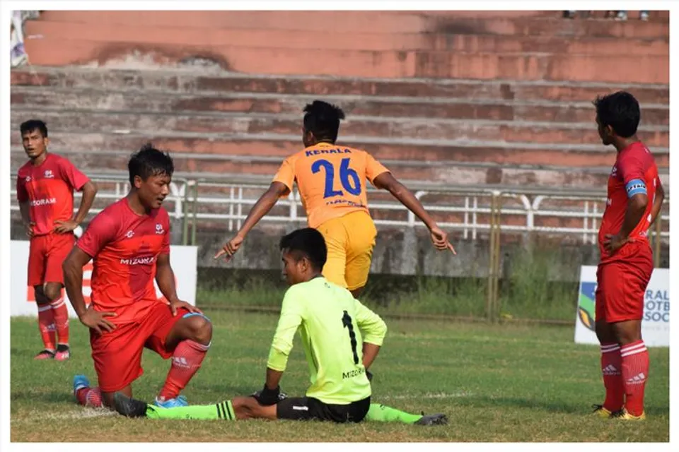 Santosh Trophy 2022-23:  kerala 5-1 mizoram