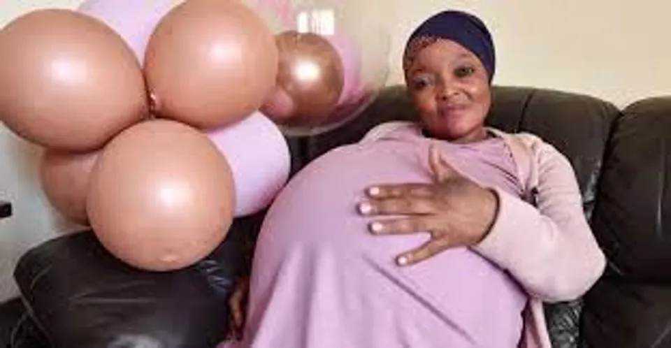 A South African women gave birth to 10 babies