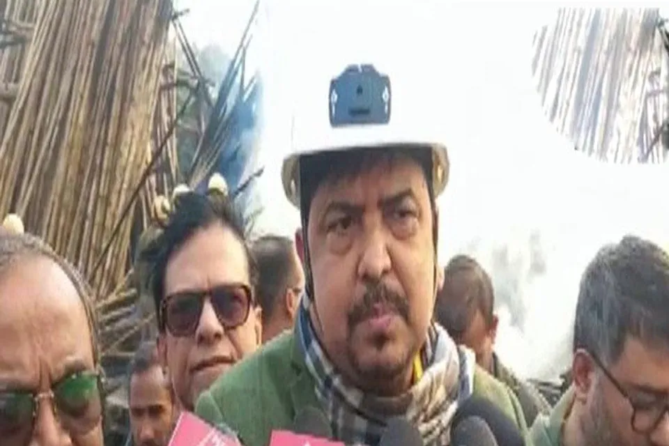 Salt Lake: The fire is under control now, says Sujit Basu