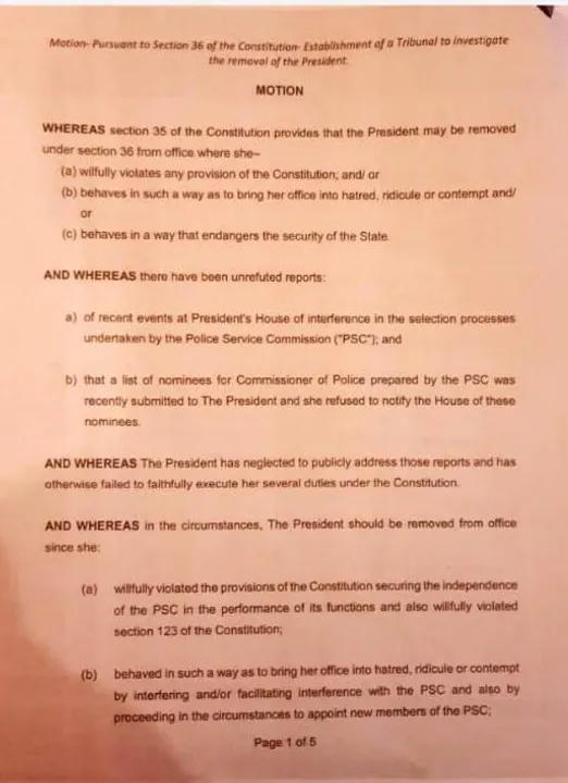 TRINIDAD AND TOBAGO’S NATIONAL SECURITY MINISTER ASSURES THAT THE TRINIDAD AND TOBAGO POLICE SERVICE WILL CONTINUE TO OPERATE WITHOUT A POLICE COMMISSIONER.