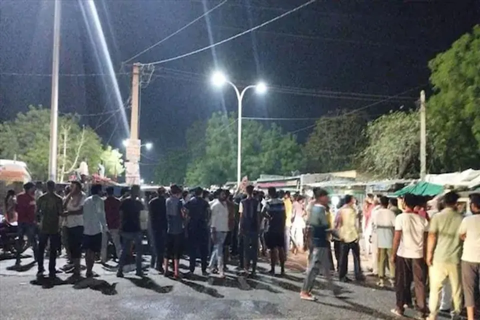 Minor clash broke out at Rajasthan