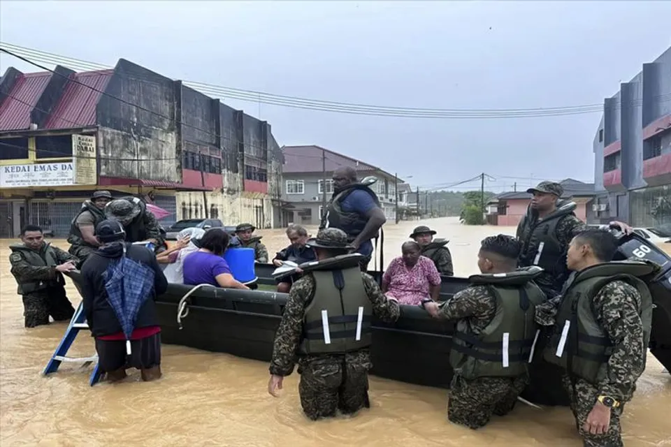 Severe floods in Malaysia