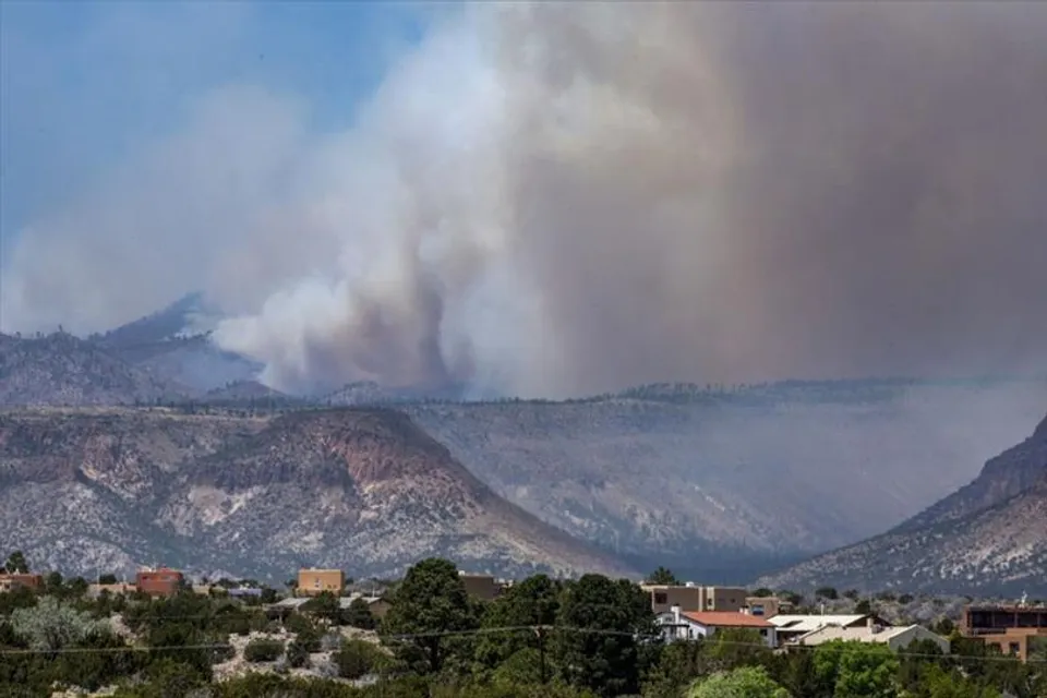 Major blaze in New Mexico