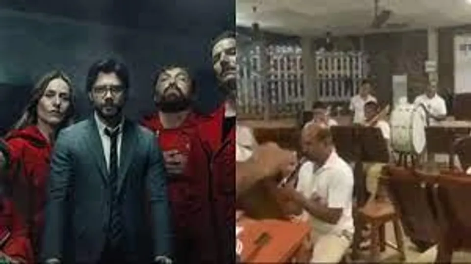 'Money Heist 5': Mumbai Police performs ‘Bella Ciao’ as 'Khaki Studio'