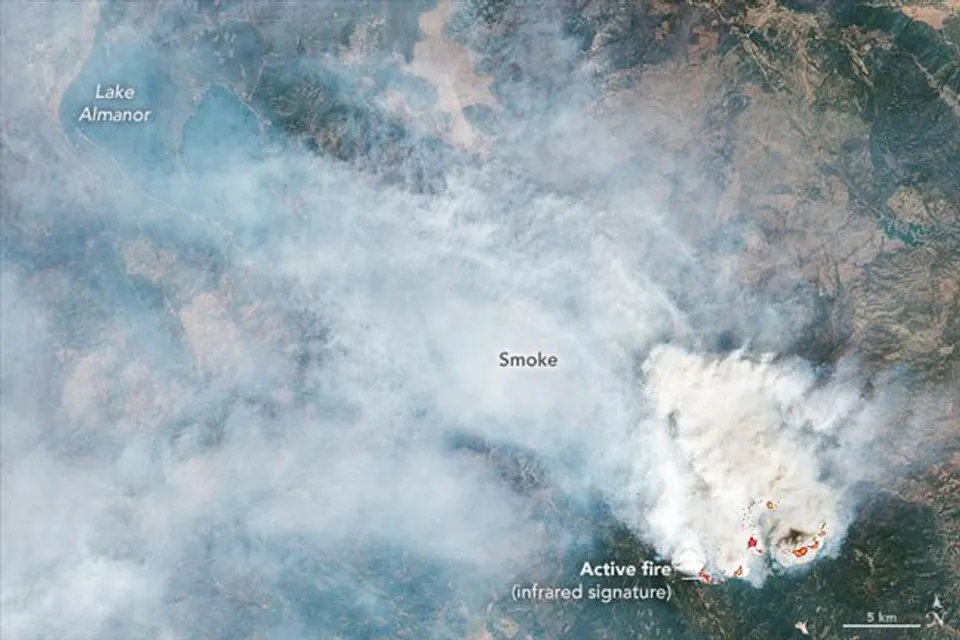 Arc of Fires in the U.S. West