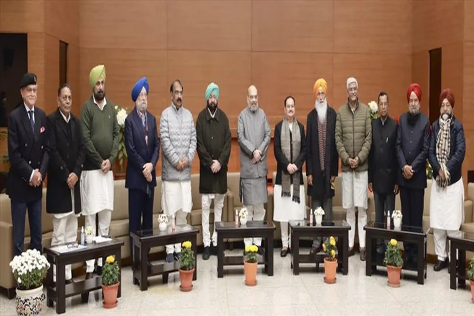 Nadda and Shah met NDA allies of Punjab Today