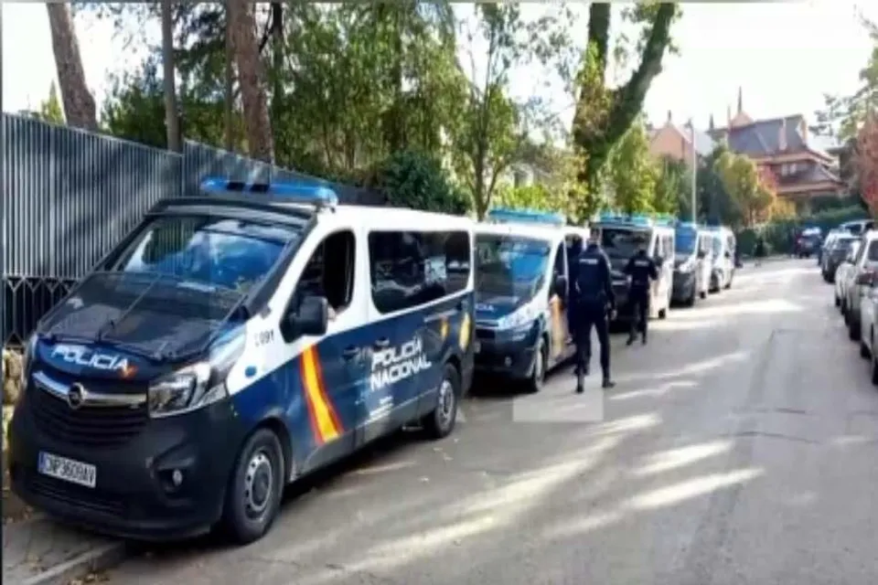 Explosion at Ukrainian embassy in Madrid