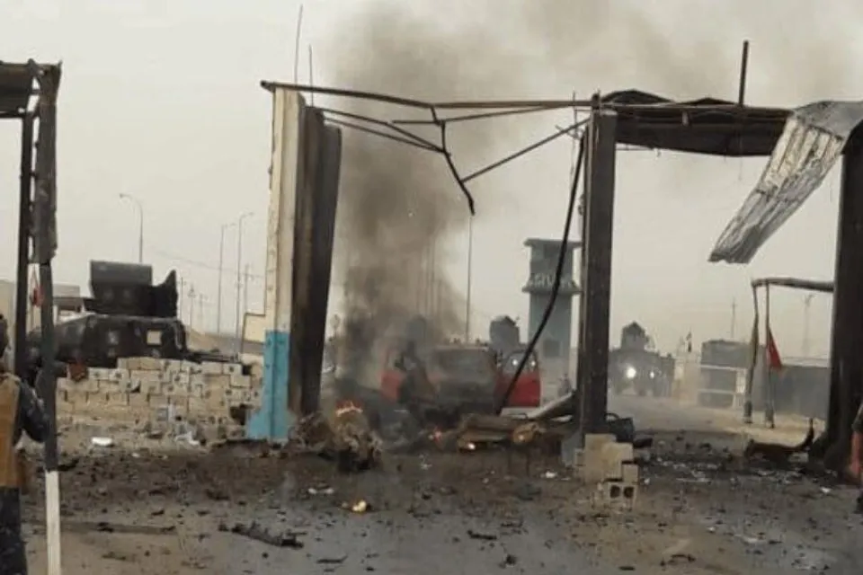 Terrorist attack on police, killed 8