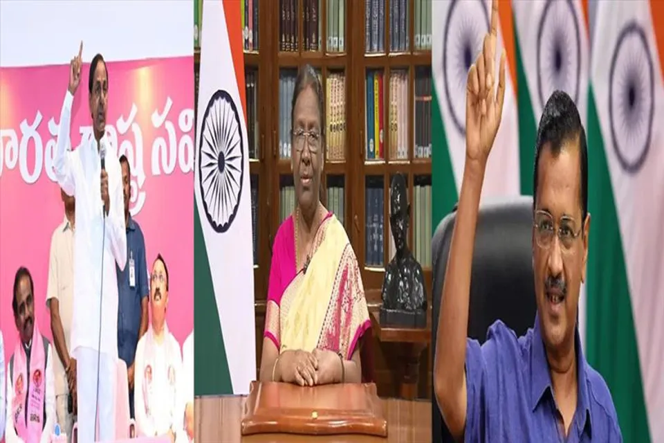 BRS, AAP jointly boycott President's speech today