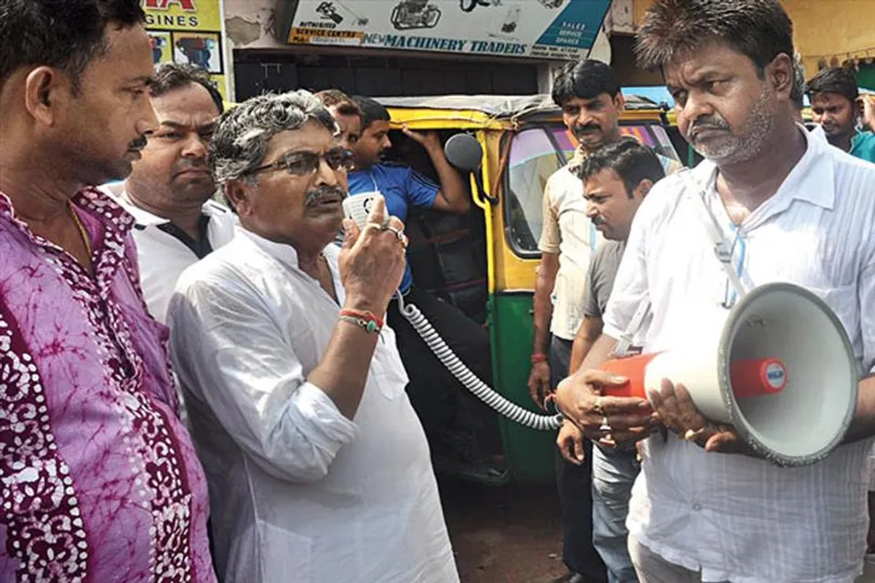 MLA Asit Majumder faced the wrath of a section of the party when he went to 'Didir Suraksha Kawach' programme in Hoogly