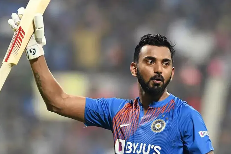 Lokesh Rahul scored a half century