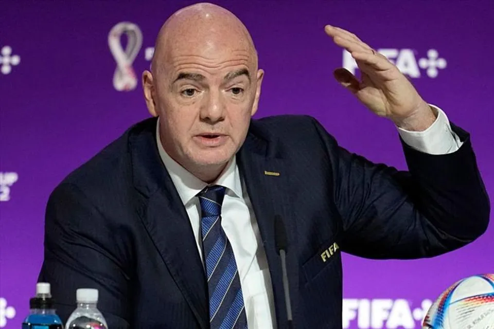 FIFA president slams Europeans standing next to Qatar