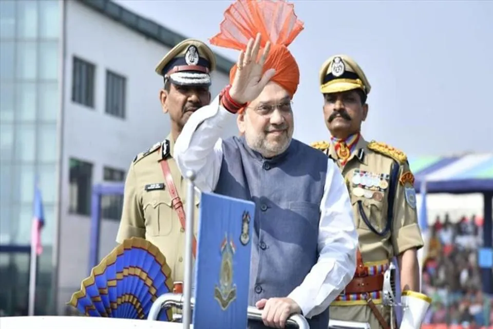 CRPF put up a splendid show representing their discipline and valour at the Republic Day Parade: Amit Shah