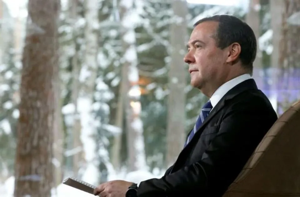 Russia's Medvedev says more U.S. weapons supplies mean 'all of Ukraine will burn'