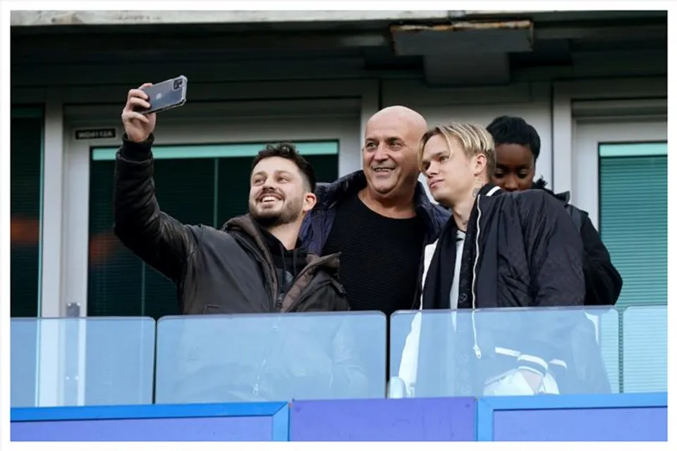 Mykhaylo Mudryk at Stamford Bridge