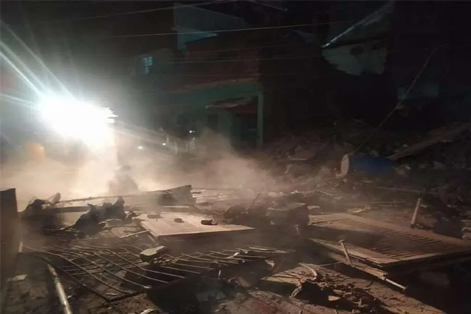 Massive blast in Bhagalpur, 7 dead