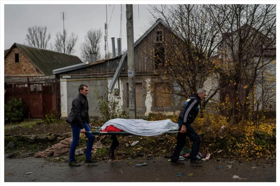 Russian shelling kills two in Kherson region