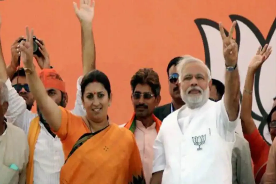 PM's resolution of building a New India reflects in 'Saptarishi' of Budget: Smriti Irani
