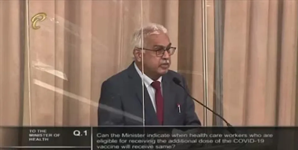 T&T HEALTH CARE WORKERS GIVEN PRIORITY ACCORDING TO HEALTH MINISTER