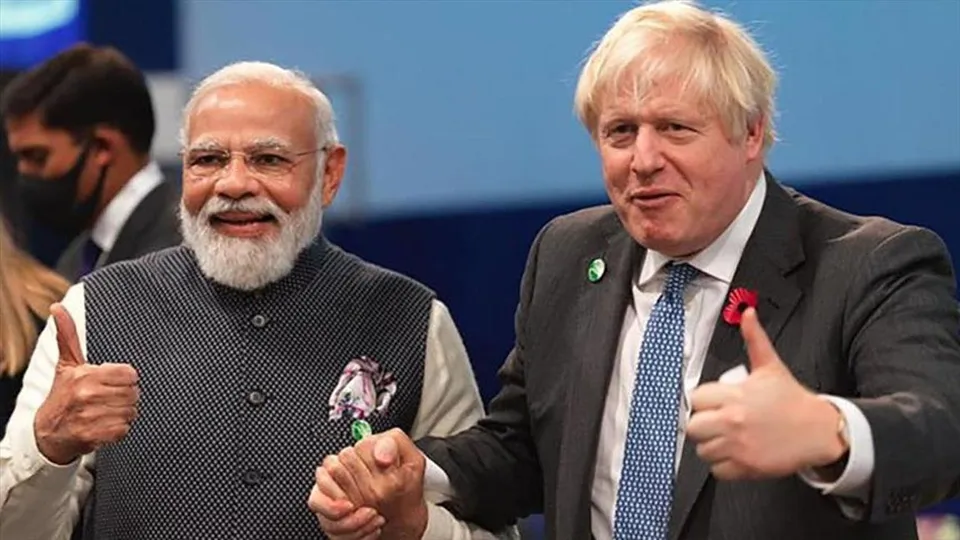 Boris Johnson is coming to India