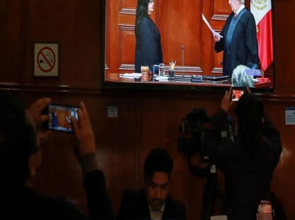 Mexico's Supreme Court elects first female president