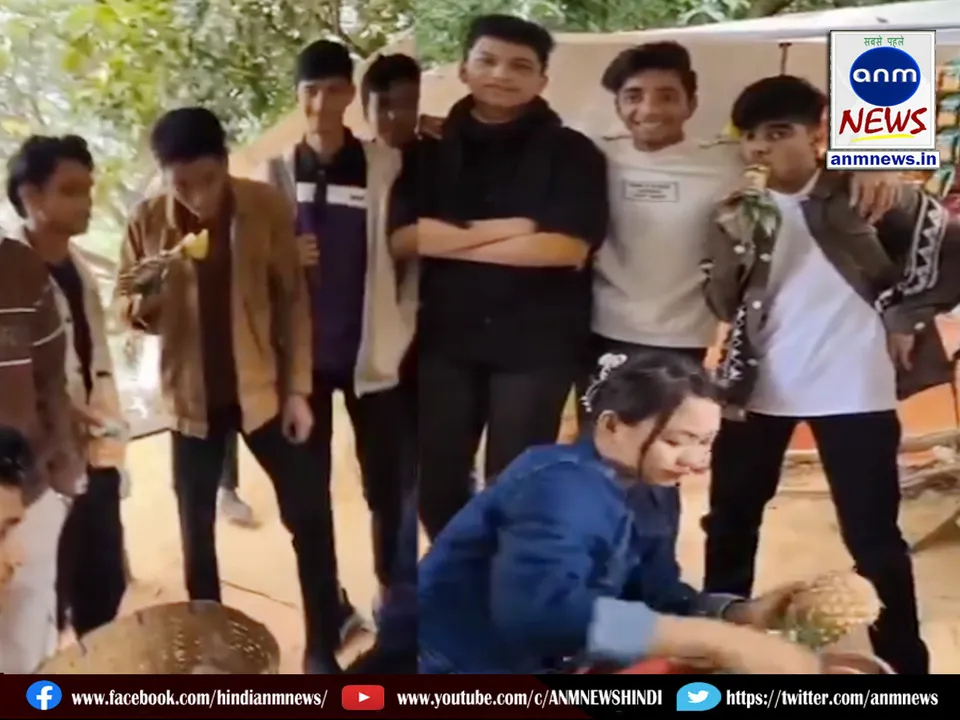 Buddhist tribal girl surrounded and harassed