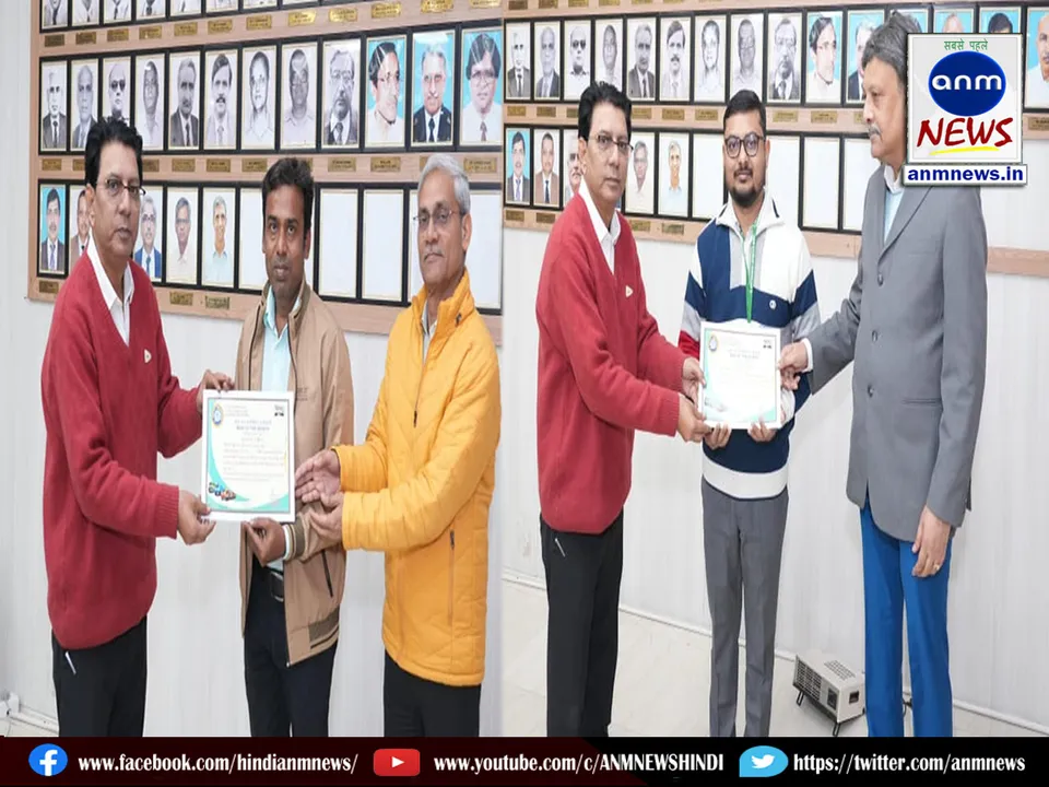 Eight employees of Chittaranjan Locomotive Works received the “Man of the Month” award