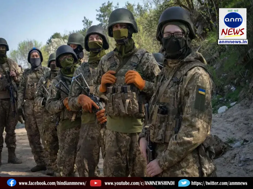 Ukrainian soldier
