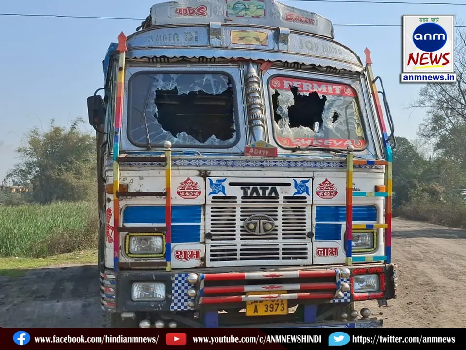 Vandalism of trucks