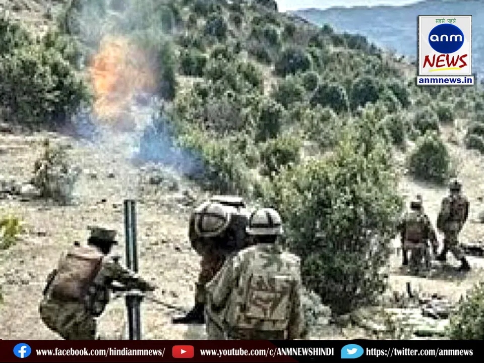 Pakistan Army fires on Indian posts along LoC in Poonch sector