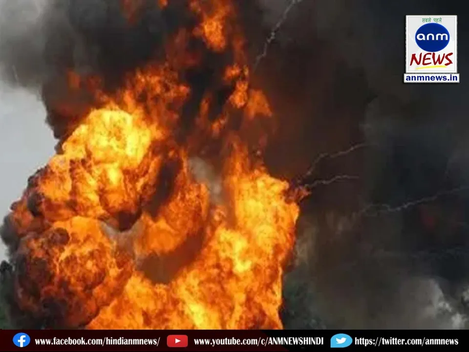 Massive explosion in a firecracker factoryfactory