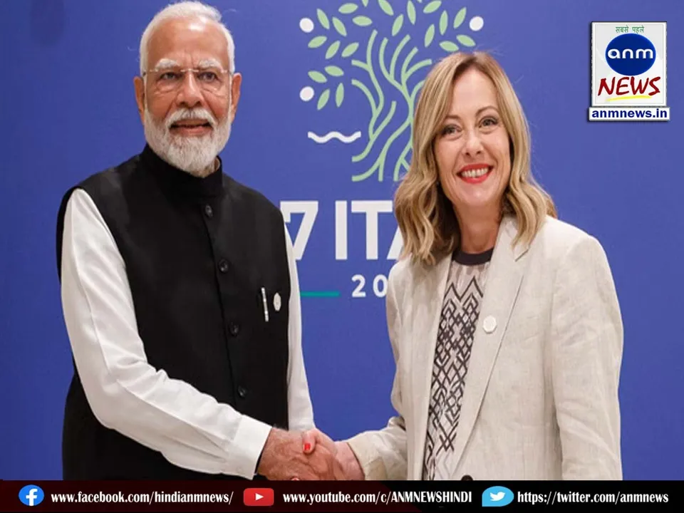 modi and Italy PM