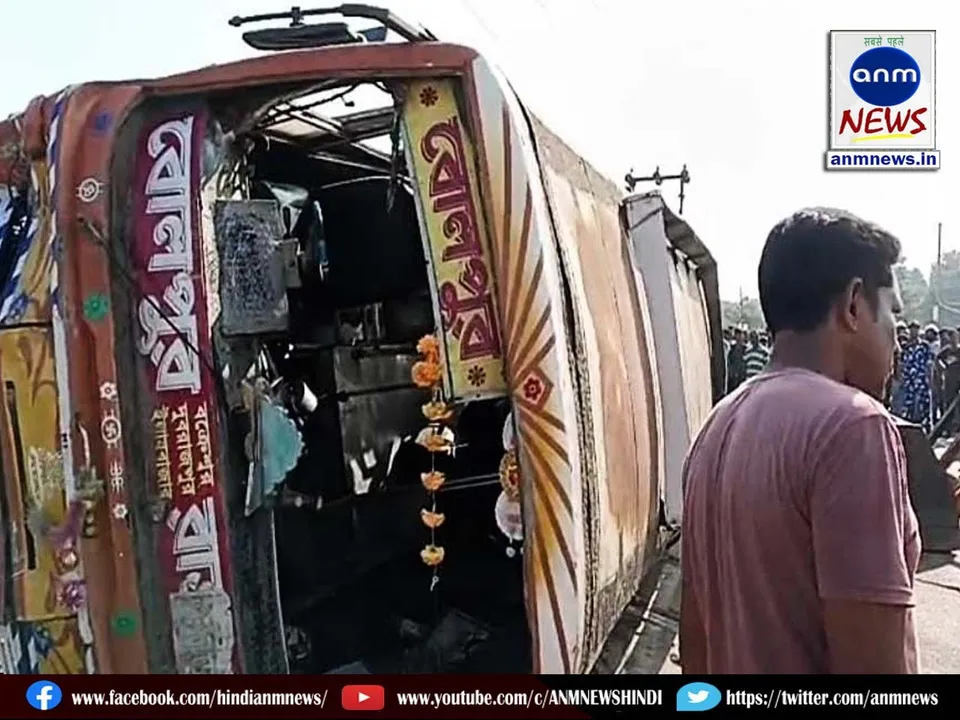 Horrific accident in Bolpur
