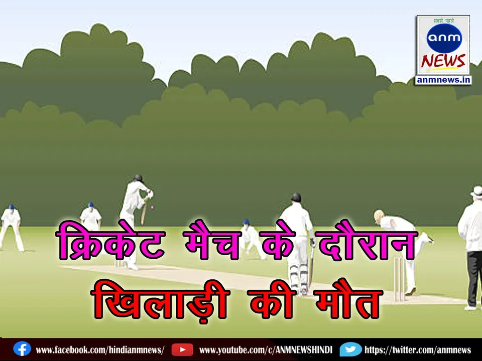 Player dies during cricket match