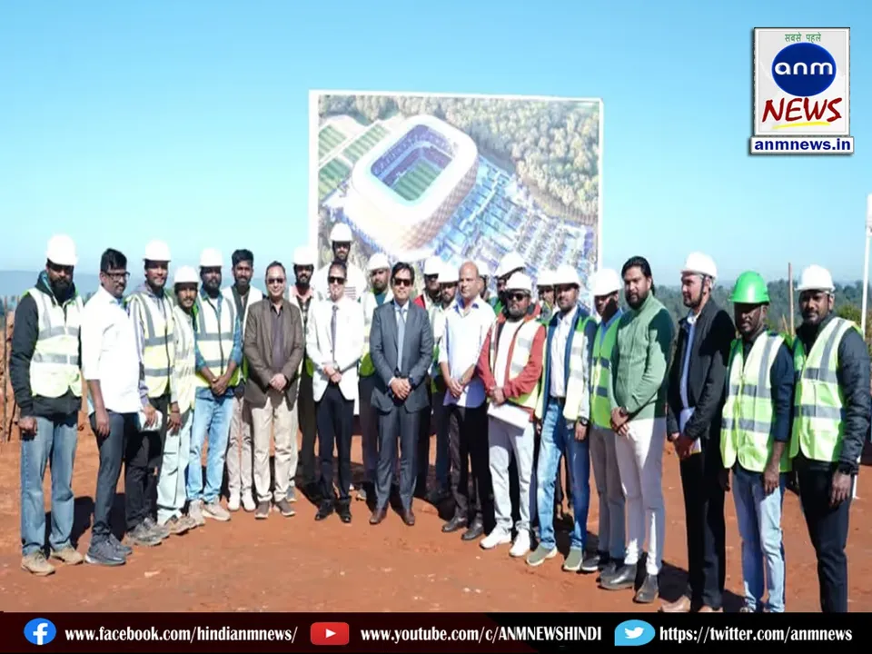 India's largest football stadium is being built