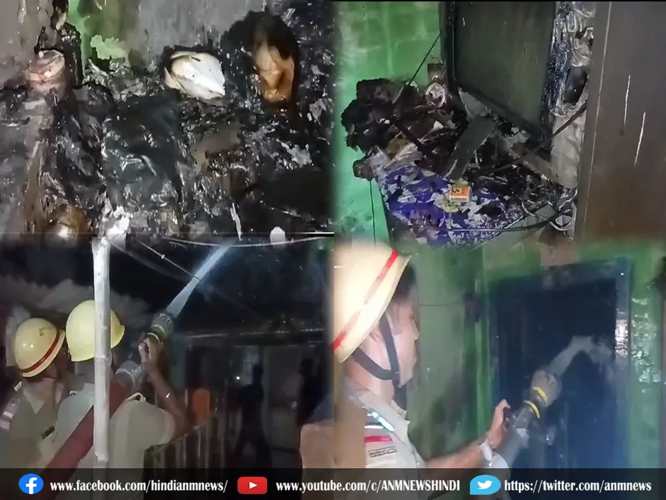 Fire in durgapur 