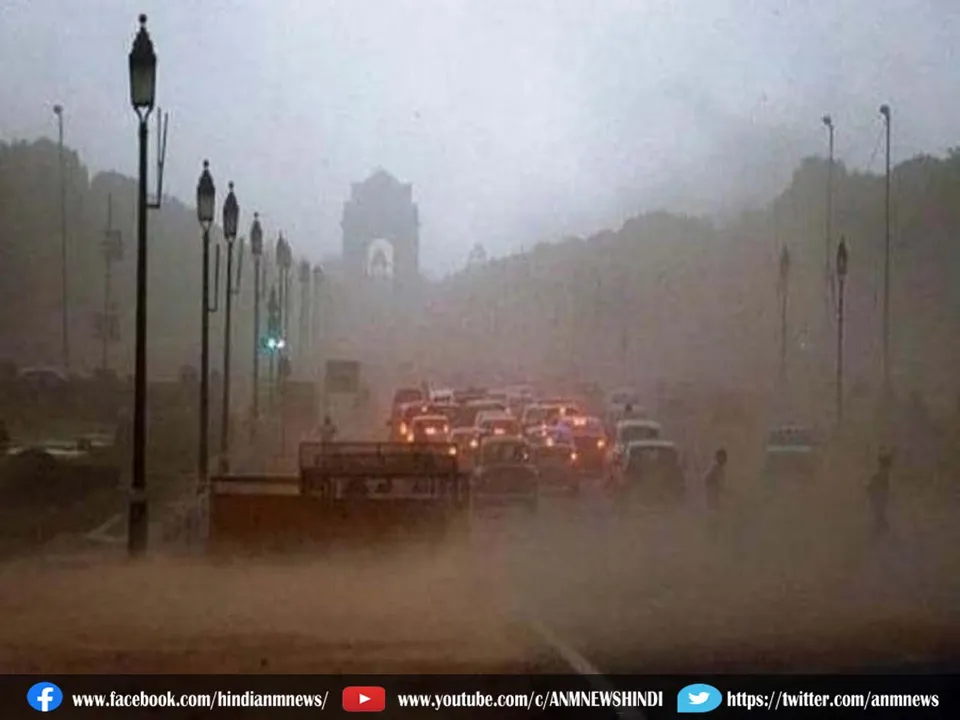 Dust storm in Delhi