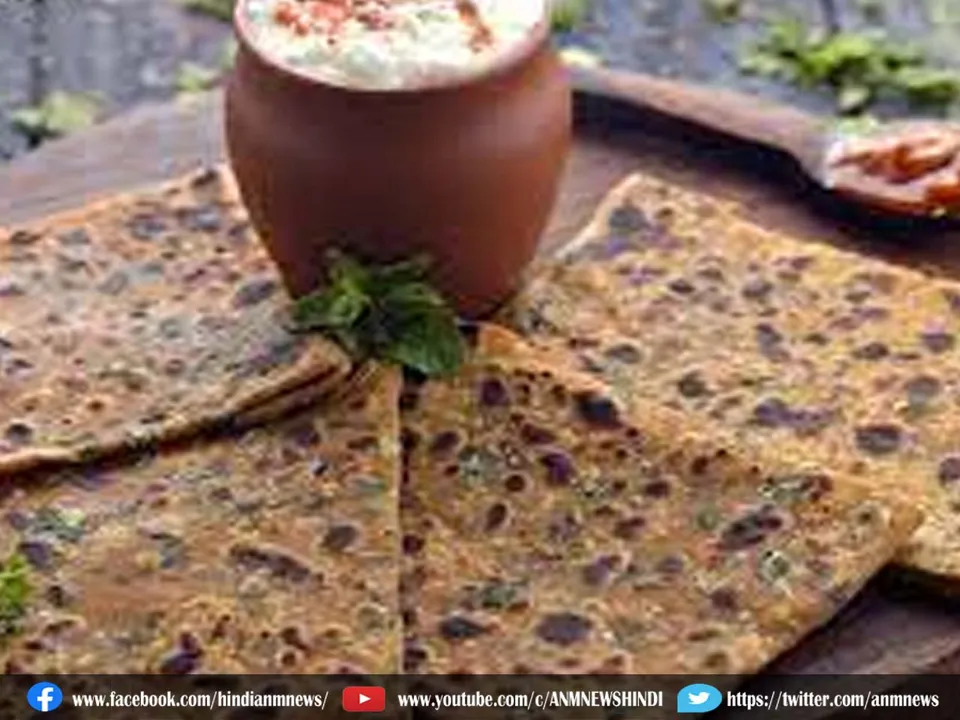 mint paratha