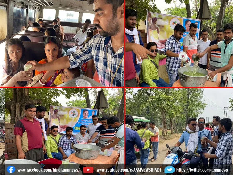 Unbearable heat in paschim bardhaman