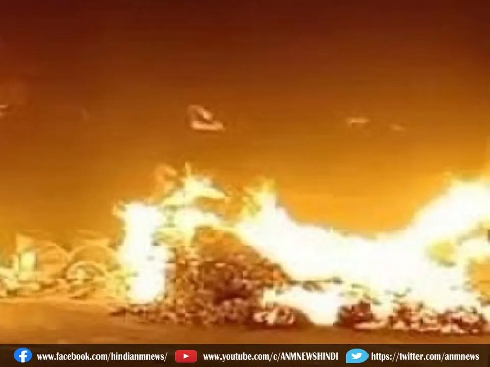 fire in paper