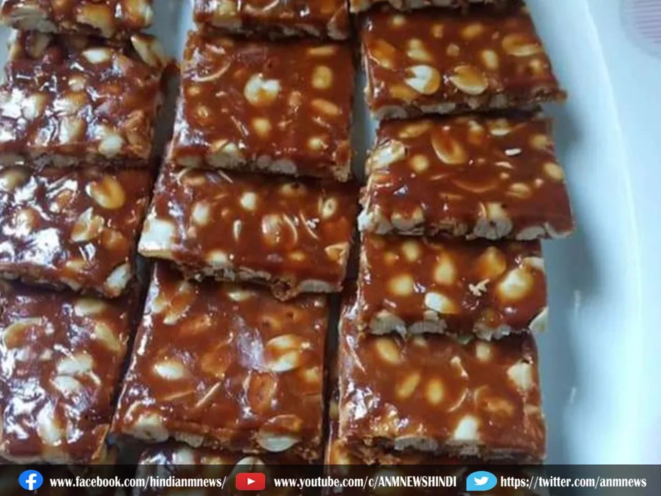peanut chikki.