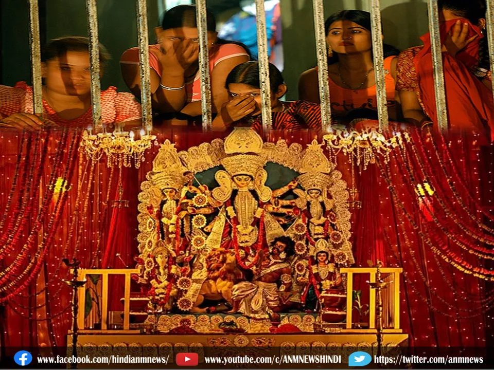 kolkata red light area durga puja
