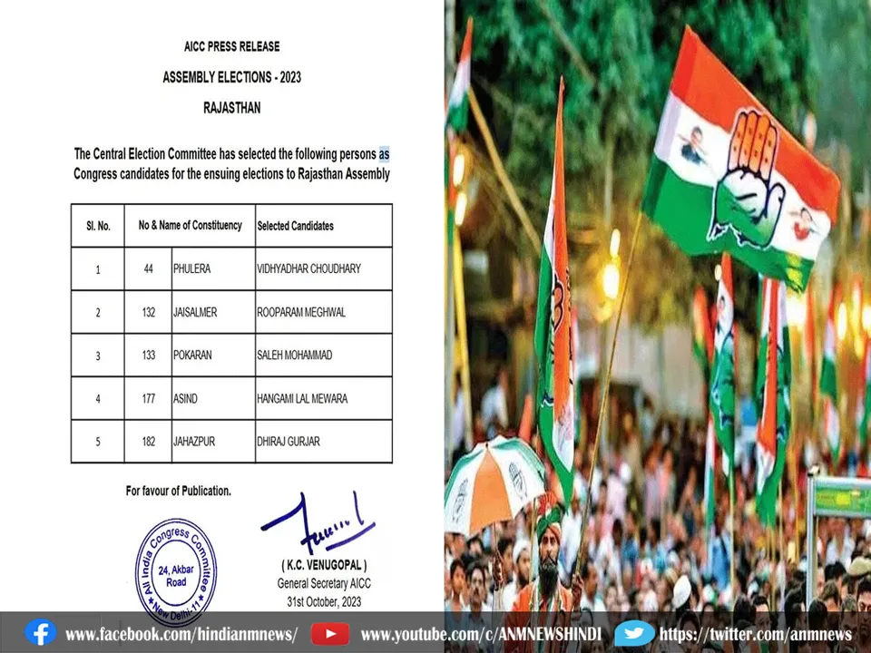 rajasthan election